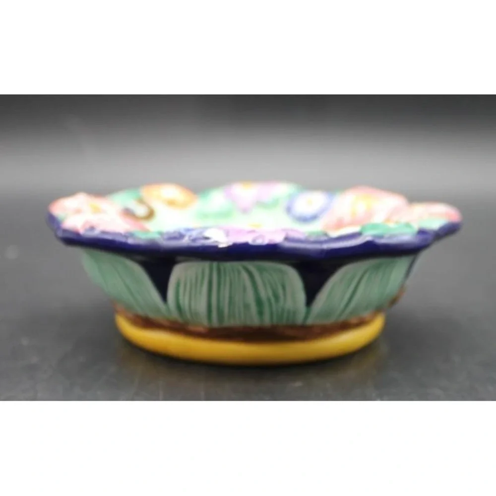 1994 Fitz and Floyd Hand Painted Floral 5